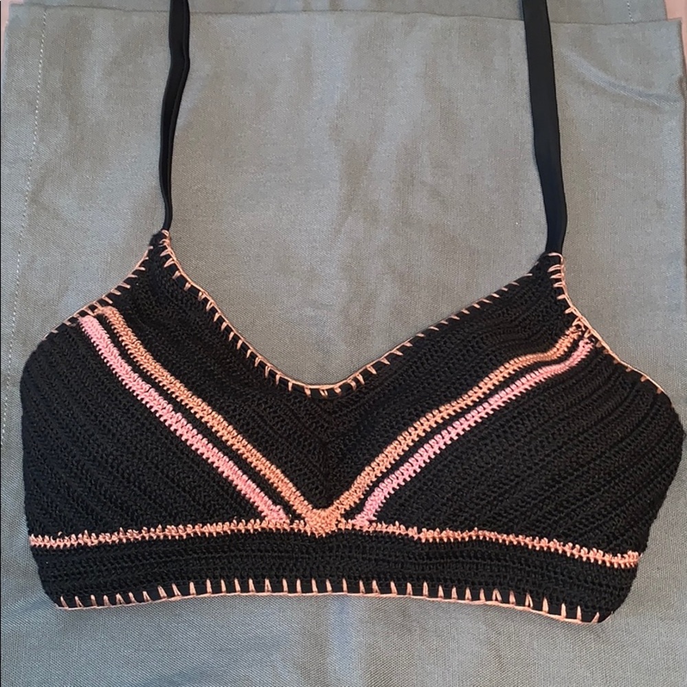 NWOT Knitted Swim Suit Top